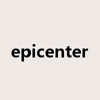 epicenter是什么意思