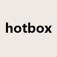 hotbox是什么意思