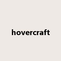 hovercraft是什么意思