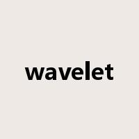 wavelet是什么意思