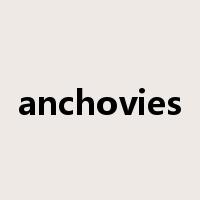 anchovies是什么意思