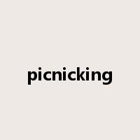picnicking是什么意思