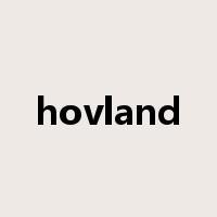 hovland是什么意思