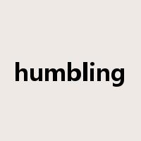 humbling是什么意思