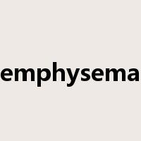 emphysema是什么意思