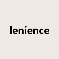 lenience是什么意思