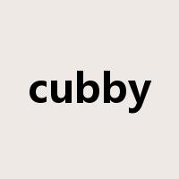 cubby是什么意思