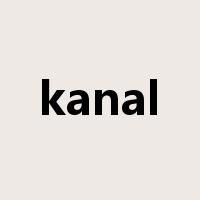 kanal是什么意思