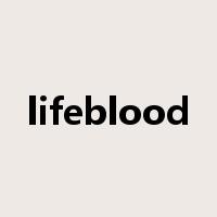 lifeblood是什么意思