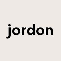 jordon是什么意思