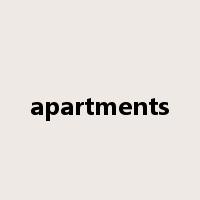 apartments是什么意思