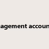 management accounting是什么意思