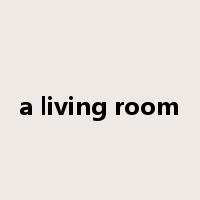 a living room是什么意思
