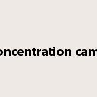 concentration camp是什么意思