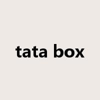 tata box是什么意思