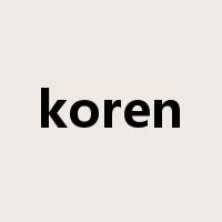koren是什么意思