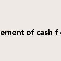 statement of cash flows是什么意思