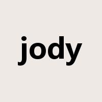 jody是什么意思