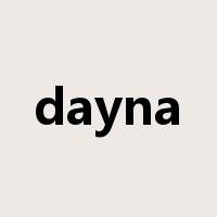 dayna是什么意思