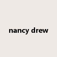 nancy drew是什么意思