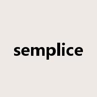 semplice是什么意思