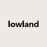 lowland是什么意思