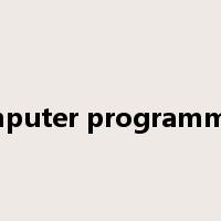 computer programming是什么意思