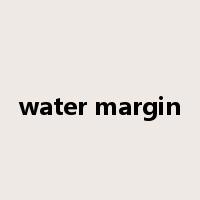 water margin是什么意思