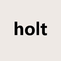 holt是什么意思