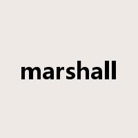 marshall是什么意思