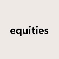 equities是什么意思