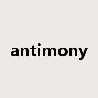 antimony是什么意思
