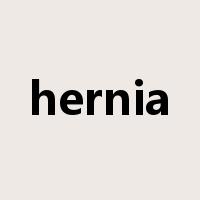 hernia是什么意思