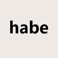 habe是什么意思