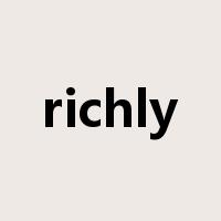 richly是什么意思