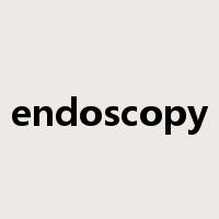 endoscopy是什么意思
