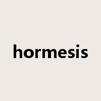 hormesis是什么意思