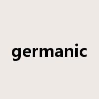 germanic是什么意思