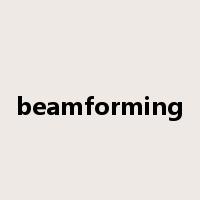 beamforming是什么意思