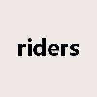 riders是什么意思