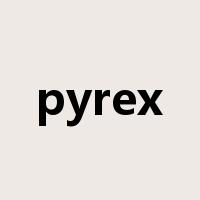 pyrex是什么意思