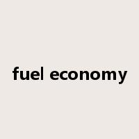 fuel economy是什么意思