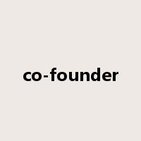co-founder是什么意思