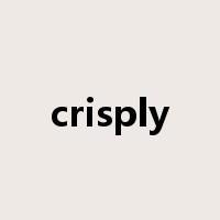 crisply是什么意思