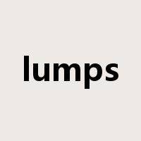 lumps是什么意思