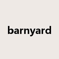 barnyard是什么意思