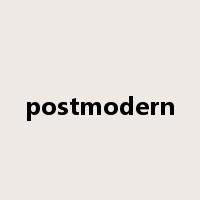 postmodern是什么意思