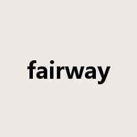 fairway是什么意思