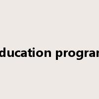 education program是什么意思