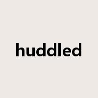huddled是什么意思